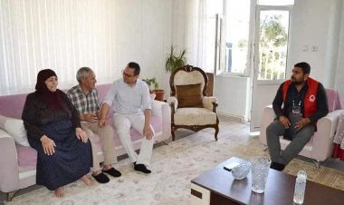 Kaymakamdan Şehit Babalarına ‘Babalar Günü’ Ziyareti!