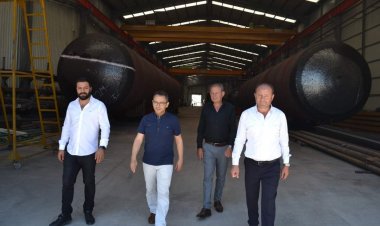 Kaymakam Çağlar Yılteks'i Ziyaret Etti