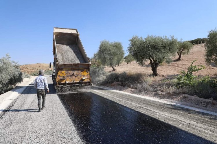Nizip’teki yol çalışmaları sürüyor