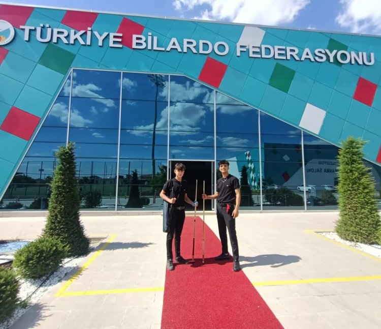 Nizip'in bilardo başarısı 