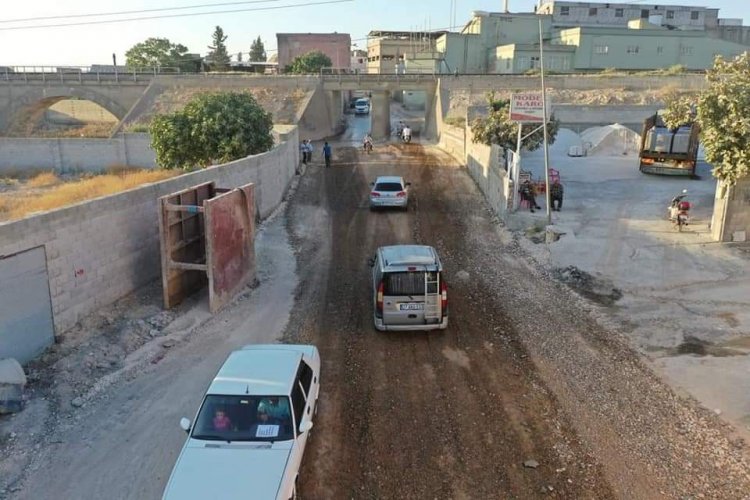 Tepe Caddedi trafiğe açıldı