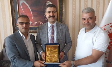 Nizip Gazeteciler Derneğinden Başsavcı Erkaya'ya Veda Ziyaret