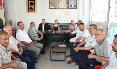 CHP NİZİP İLÇE TEŞKİLATINDA BAYRAMLAŞMA