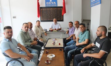 DEVA Partisi Nizip teşkilatı bayramlaştı