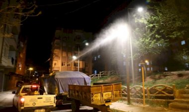 Nizip Belediyesi Haşerelerle Mücadele Ediyor