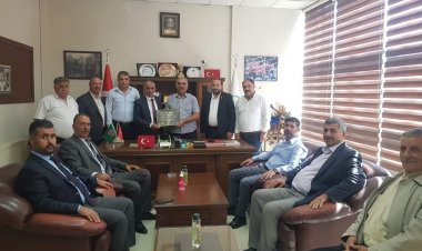 Gaziantep Esnaf Ve Sanatkarlar Odaları Birliği'nden Ziraat Odasına Ziyaret 