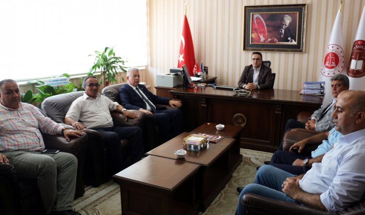 NTO’dan Nizip Cumhuriyet Başsavcısı Erhan Birol’a Hayırlı Olsun Ziyareti