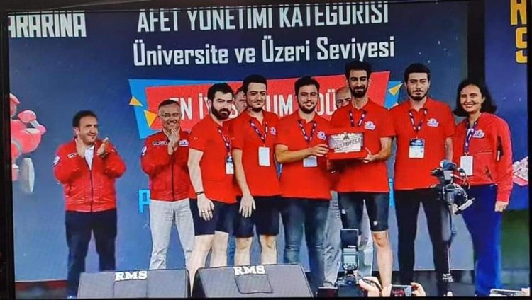 EKNOFEST'te 3. olan öğrencimiz projesine sponsor arıyor