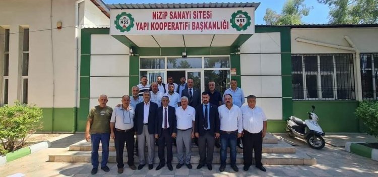 snaf Odalar Birliği Başkanı Özcan'ın Nizip Ziyaretleri