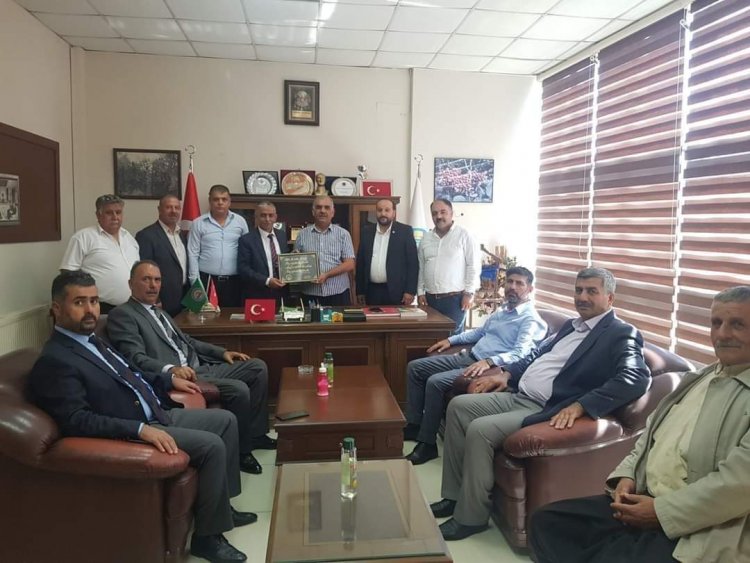 Gaziantep Esnaf Ve Sanatkarlar Odaları Birliği'nden Ziraat Odasına Ziyaret