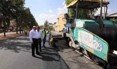 Sanayi Sitesi yeniden asfaltlanıyor