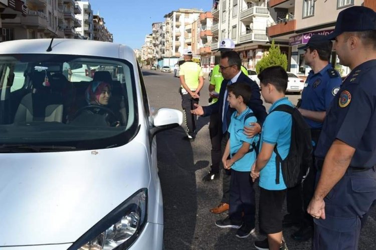 Kaymakam Çağlar Güvenlik Uygulamasına Katıldı