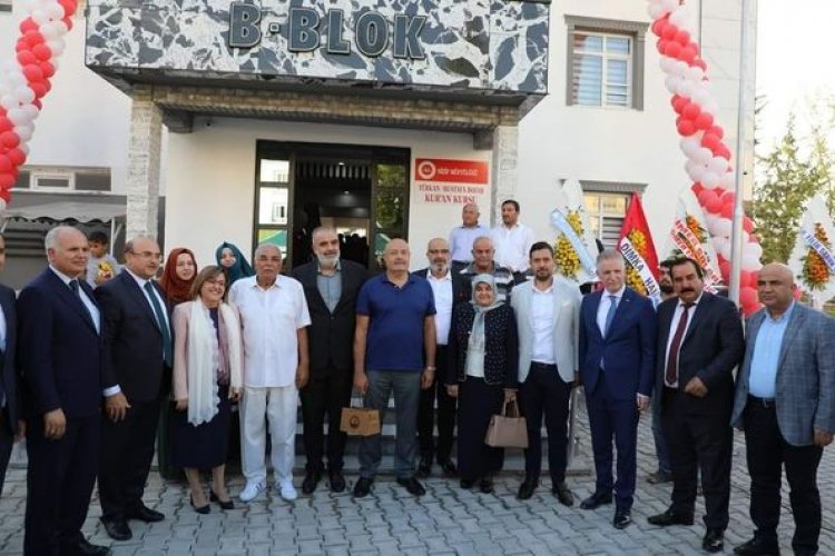 Türkan-Mustafa Bozar Kız Kur'an Kursu törenle açıldı