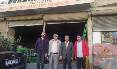 Milletvekili Taşdoğan’dan Yılmaz'a Ziyaret