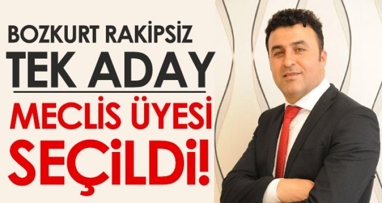 Bozkurt Rakipsiz tek aday