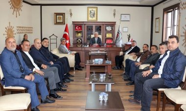 Ziraat Mühendisleri Odası Gaziantep Şubesi’nden NTO’ya Hayırlı Olsun Ziyareti