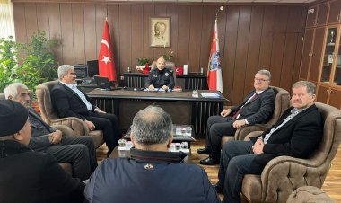 MHP Nizip Teşkilatından  Emniyet Müdürü Demir'e Ziyaret