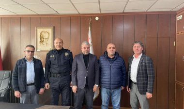 Basın Mensuplarından Emniyet Müdürü Demir'e ziyaret