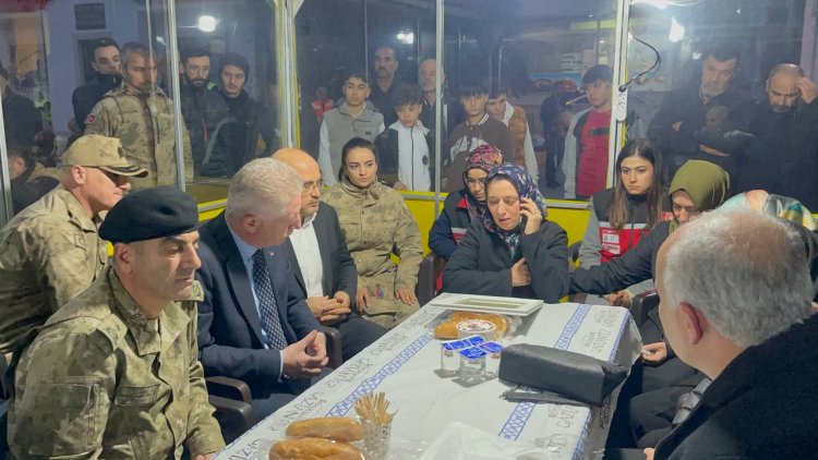 Gül ve Sarı şehit ailesini yalnız bırakmadı