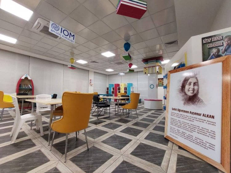 Şehit öğretmen Ayşenur Alkan’ın ismi kütüphanede yaşayacak