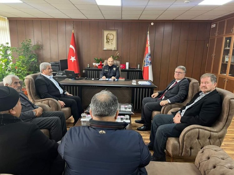MHP Nizip Teşkilatından Emniyet Müdürü Demir'e Ziyaret
