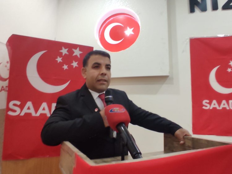 Saadet Partisi Nizip Teşkilatı 8. Olağan Kongresi Yapıldı