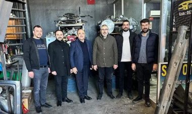 Belediye Başkanı Sarı esnafları ziyaret etti