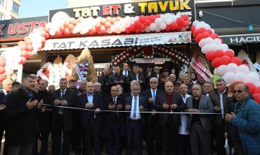 “Tat Et ve Tavuk Dünyası” Hizmete Açıldı