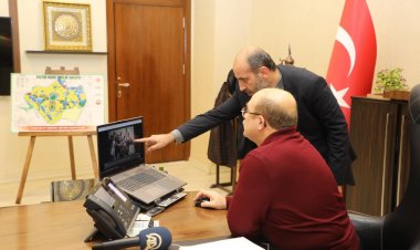 Başkan Sarı AA'nın "Yılın Fotoğrafları" oylamasına katıldı