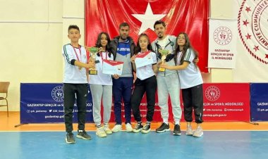 Nizip Spor Lisesi Floor Curling Başarısı