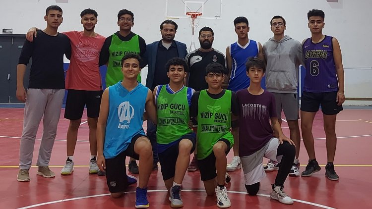 Nizip Gücü Spor Kulübü Basketbol Takımı Hazırlıklarını Sürdürüyor