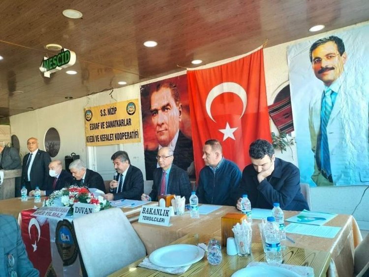 Nizip Esnaf Sanatkarlar Kredi ve Kefalet Kooperatifi Olağan Genel Kurulu yapıldı