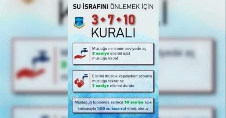 TÜRKİYE'DEKİ KURAKLIK TEHLİKESİNE KARŞI TÜRKİYE İSRAFI ÖNLEME VAKFI TASARRUF TEDBİRLERİNİ AÇIKLADI