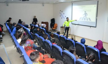 Nizip'te Trafikte Görünür Olma" eğitimi