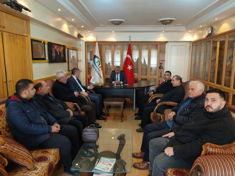 Saadet partisinden NRT'ye Ziyaret