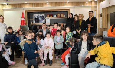 Minikler ilçe Müftülüğünü ziyaret etti