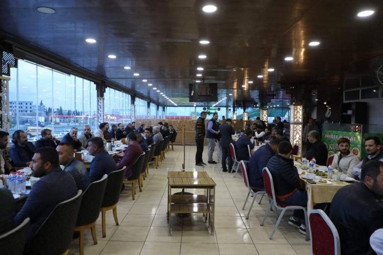 Nizipli galerici esnafı iftarda buluştu