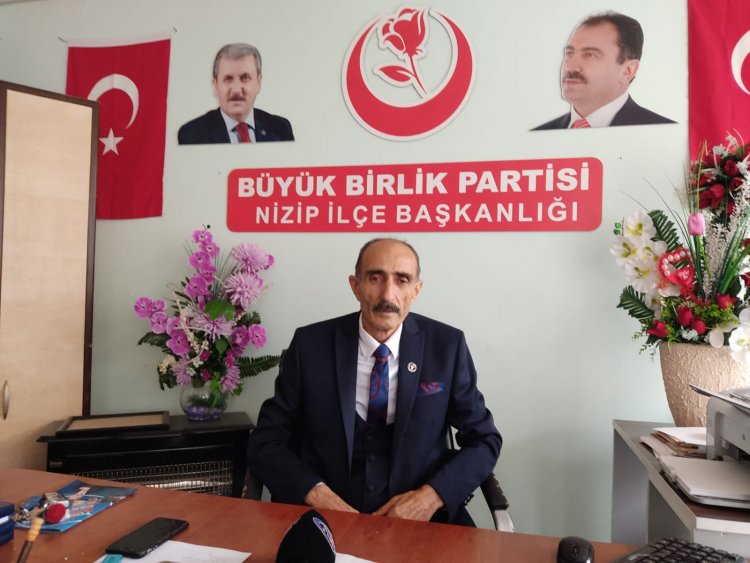 BBP Nizip İlçe Teşkilatında Bayramlarlaşma Sevinci 