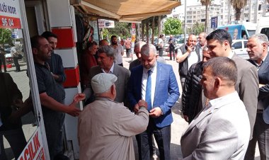 Millet İttifakı Esnafları Dinliyor