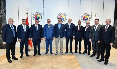 NTO ve NTB Başkanlarından TOBB Başkanı Hisarcıklıoğlu’nu Ziyaret Etti