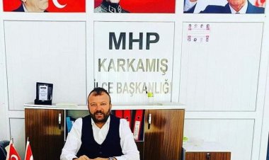 MHP Karkamış İlçe Başkanı İsa Tiryaki'den Seçim Teşekkür