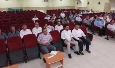 İlçe Müftülüğünde cami hizmeleri konulu toplantı 