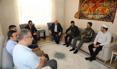 Çağlar ve Sarı’dan 15 Temmuz Gazisi ’ne ziyaret