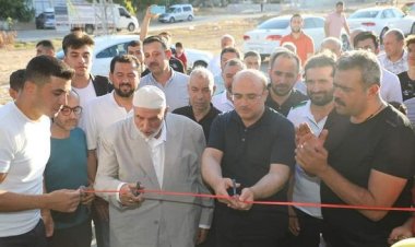 Mehmet Özdemir Spor Salonunun açıldı