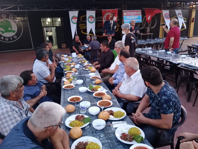 Nizip Bakkallar Odası Fıstıkçı üyeleriyle buluştu