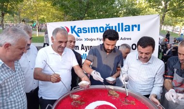 Fatih Sultan Mahallesinde aşure etkinliği