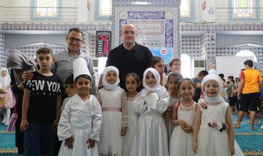 Yaz Kur’an Kursu kapanış töreni yapıldı