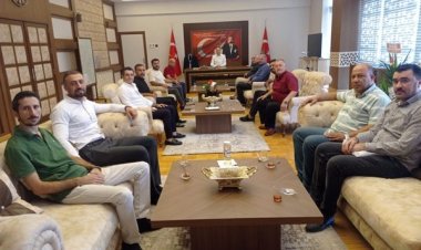 CHP'den Kaymakam Uğurlu'ya Ziyareti