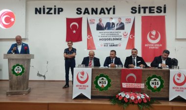 BBP Nizip olağanüstü kongre yaptı