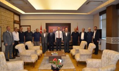 NTB NİZİP KAYMAKAMI UĞURLU’YA HAYIRLI OLSUN ZİYARETİNDE BULUNDU